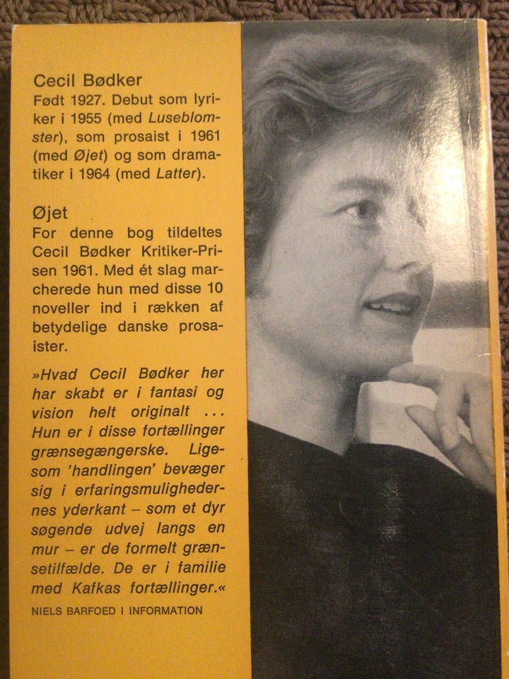 Øjet Cecil Bødker genre: