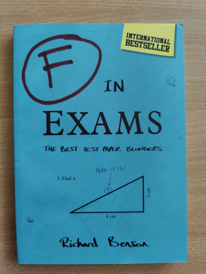 F In Exams, Richard Benson, genre: