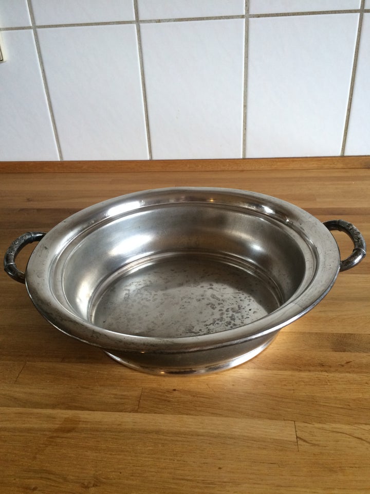 Skål / Fad med låg, Foole Silver Co.