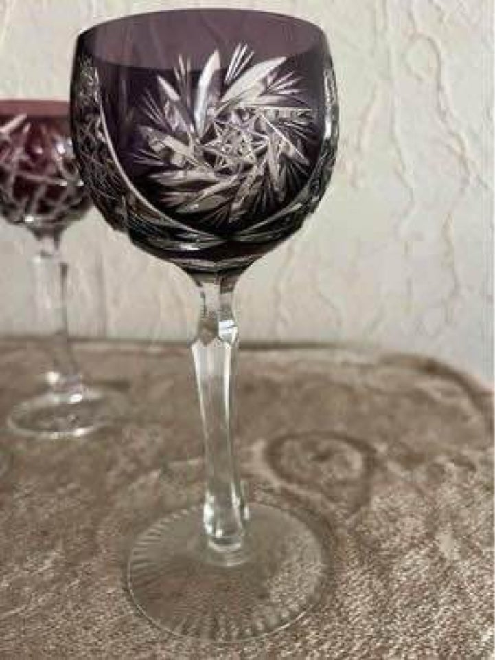 Glas Krystal vinglas Rømer