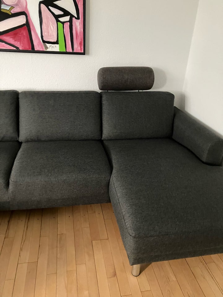 Hjørnesofa, microfiber, 8 pers.