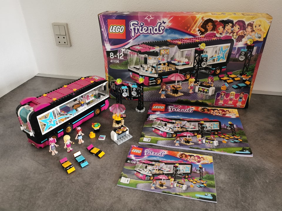 Lego Friends Popstjerne-turbus -
