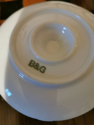 Porcelæn Æggebæger Bing og