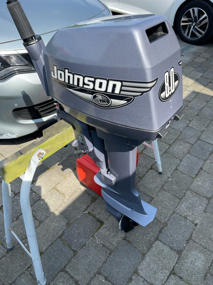 Johnson påhængsmotor 8 hk benzin