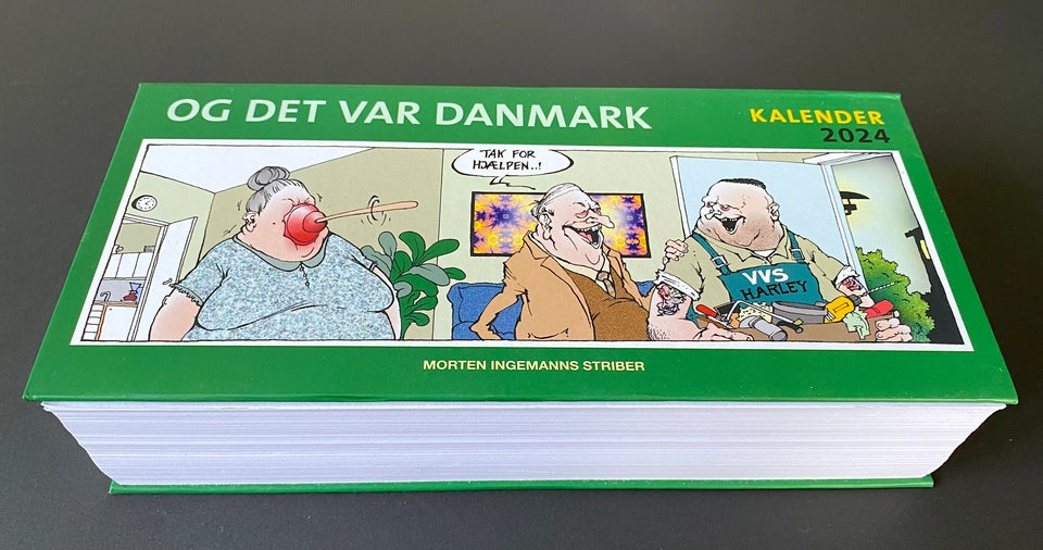 OG DET VAR DANMARK kalender 2024,