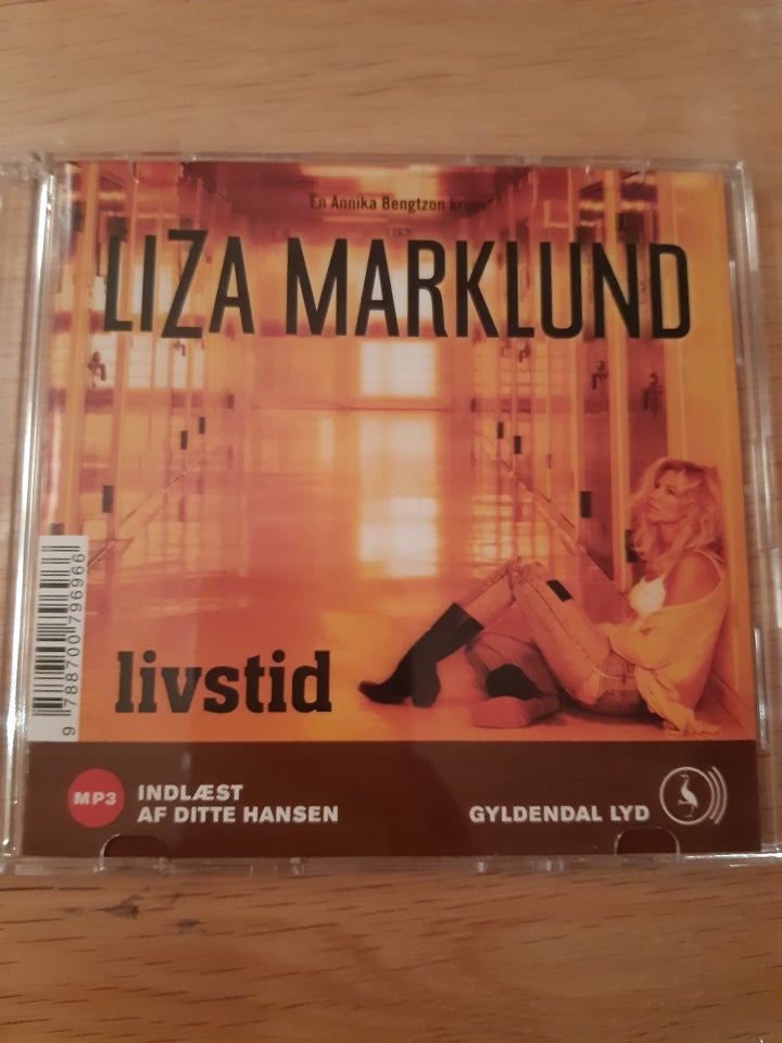 Livstid, Liza marklund, Lydbog