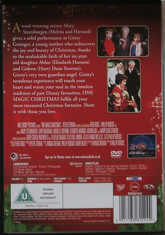 One magic christmas, DVD,