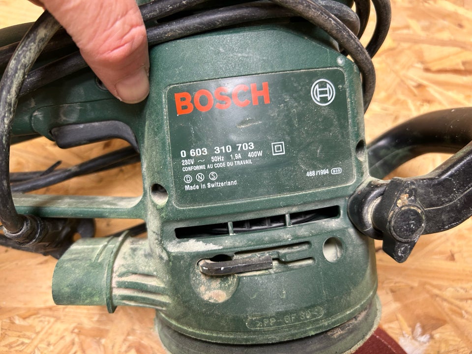 Excentersliber, Bosch Pex 12