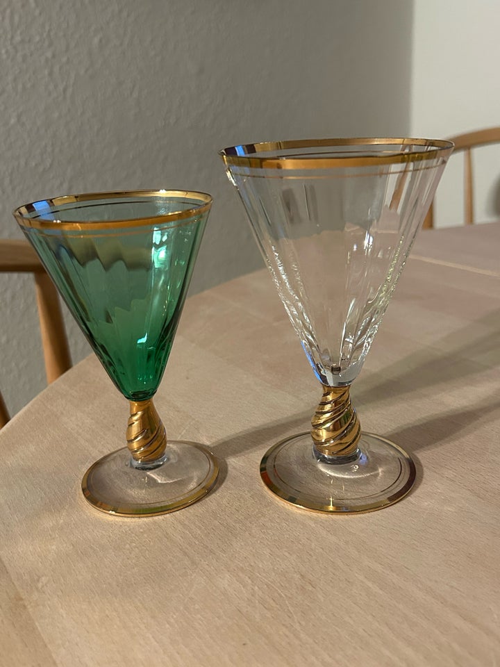 Glas, Rød og hvidvin,