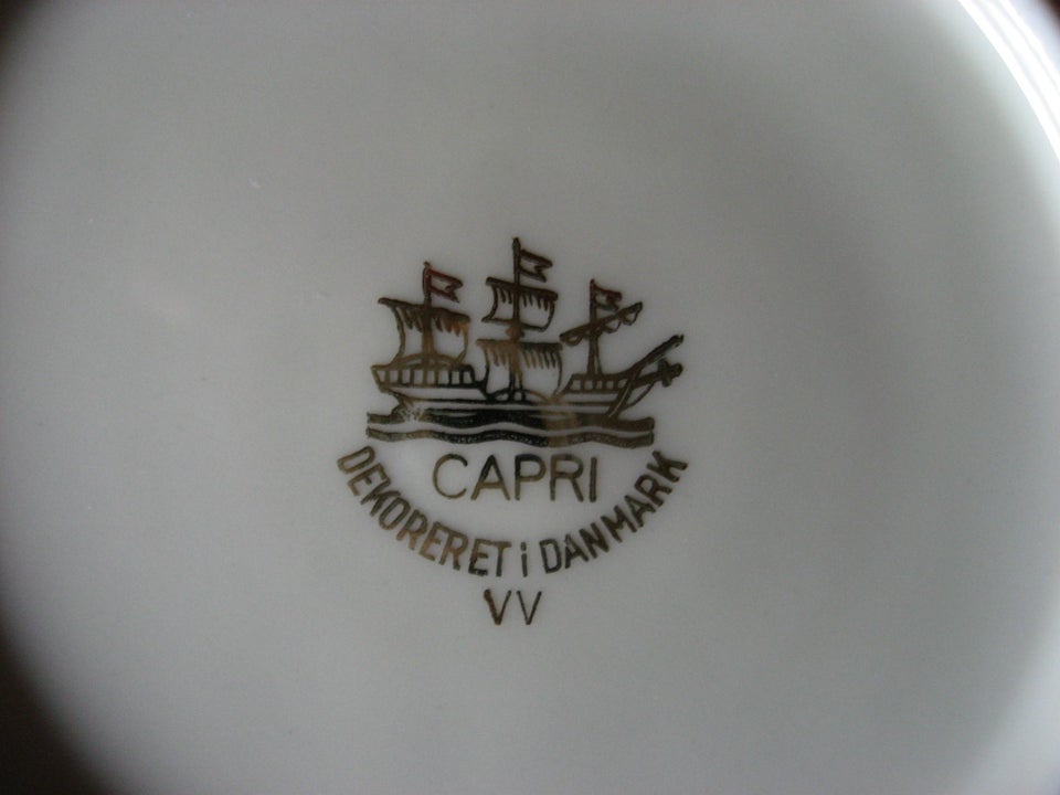 Porcelæn kaffestel Capri