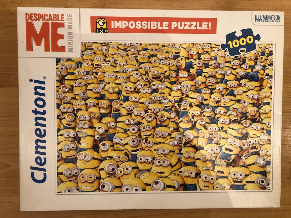 Minions 1000 brikker, puslespil