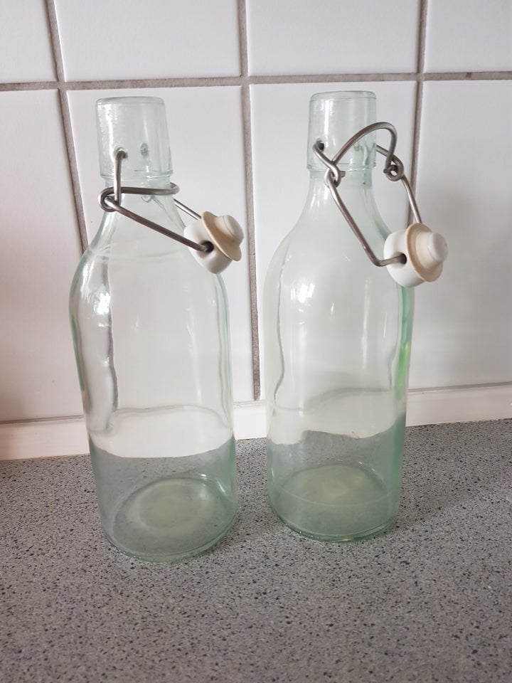 Glas, Glasflasker med patentprop