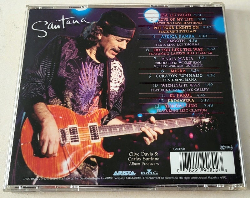 Santana: Supernatural, rock