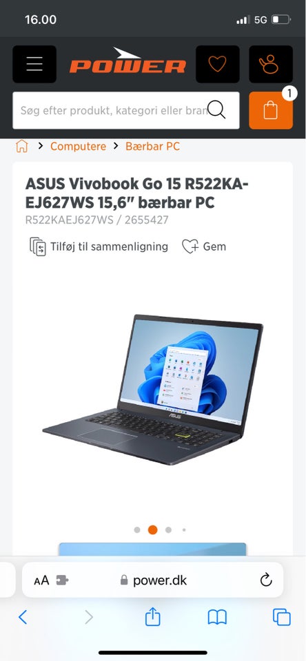 Asus Vivobook Go 15 Intel Celeron