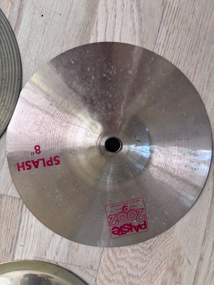 Bækken Zildjian Paiste Div splash