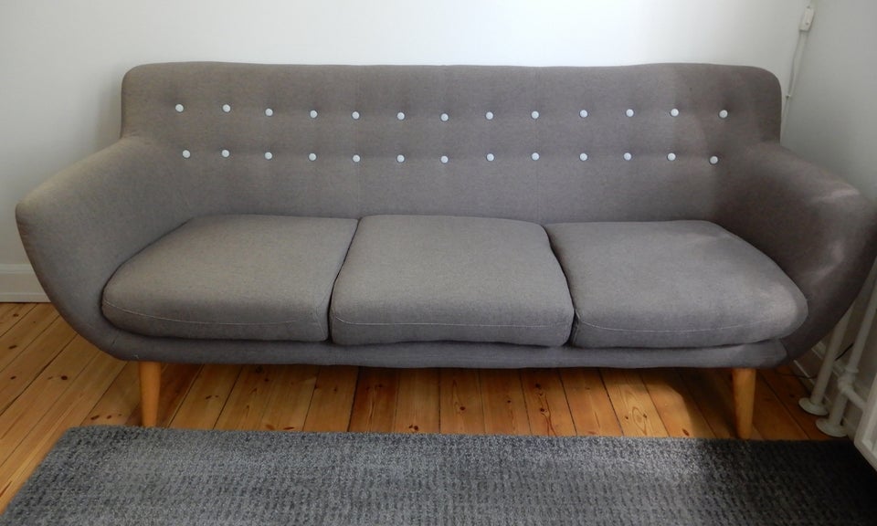 Sofa stof 3 pers