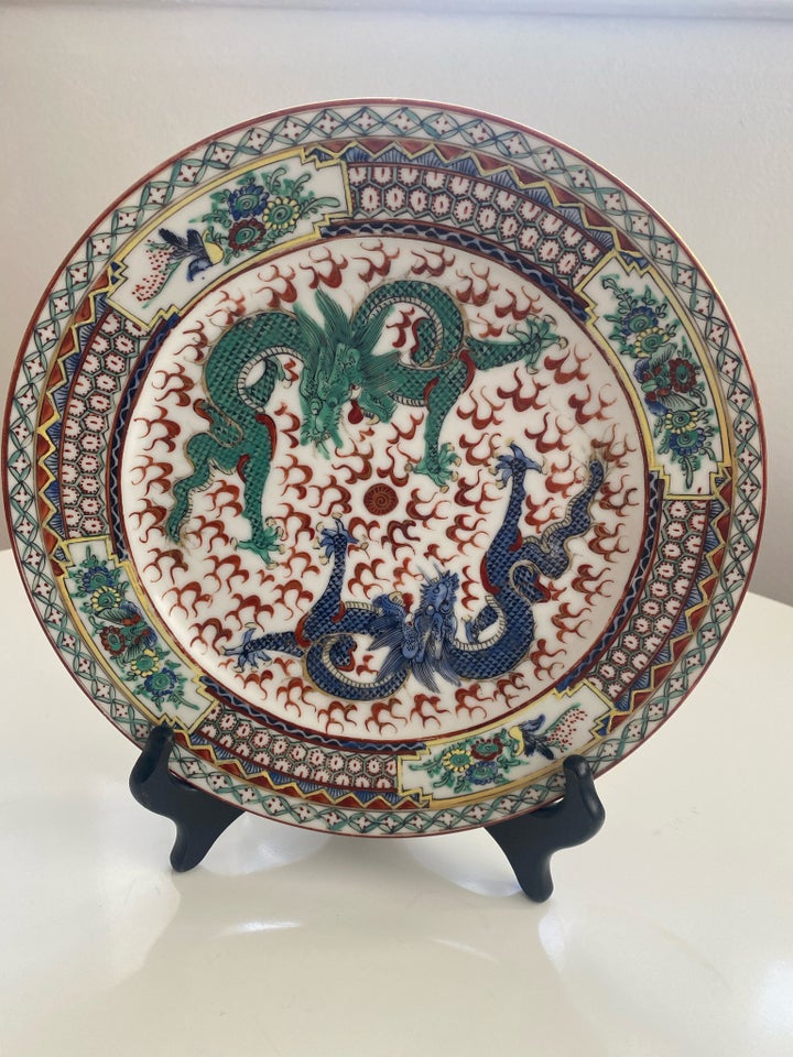 Porcelæn Kinesisk tallerken