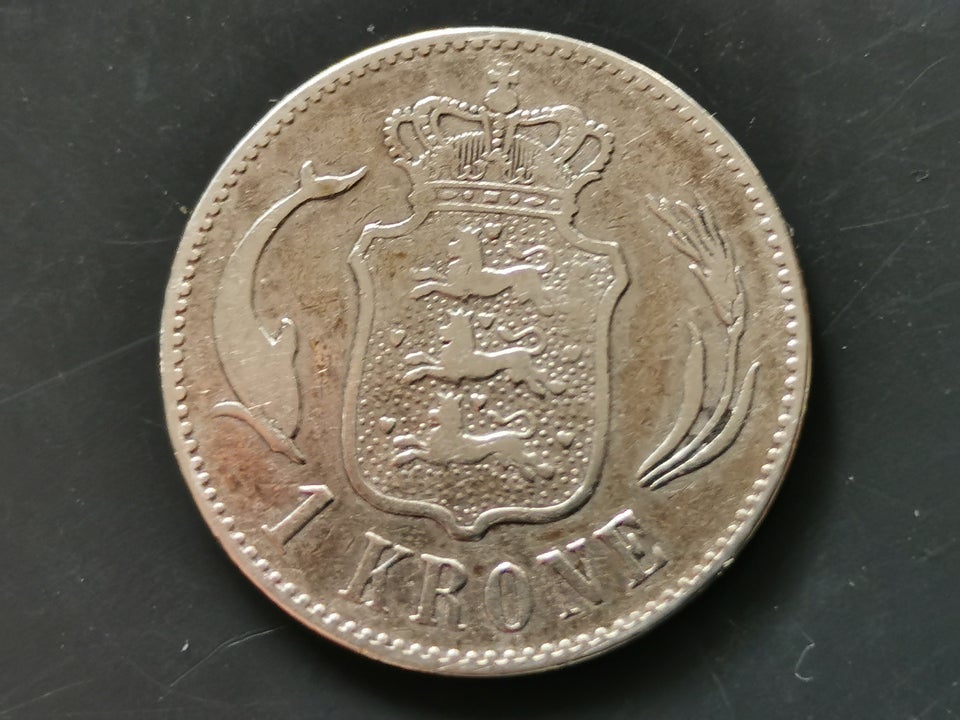 Danmark mønter 1 kr