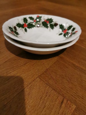 Porcelæn Ymerskål dyb tallerken