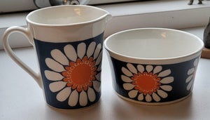 Porcelæn Kande og sukkerskåle