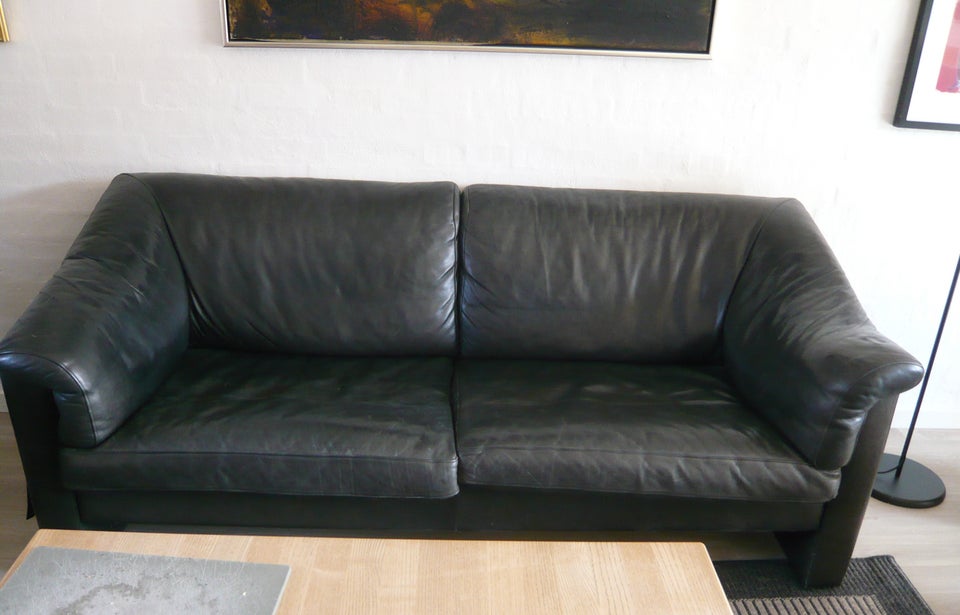 Sofa læder 2 pers