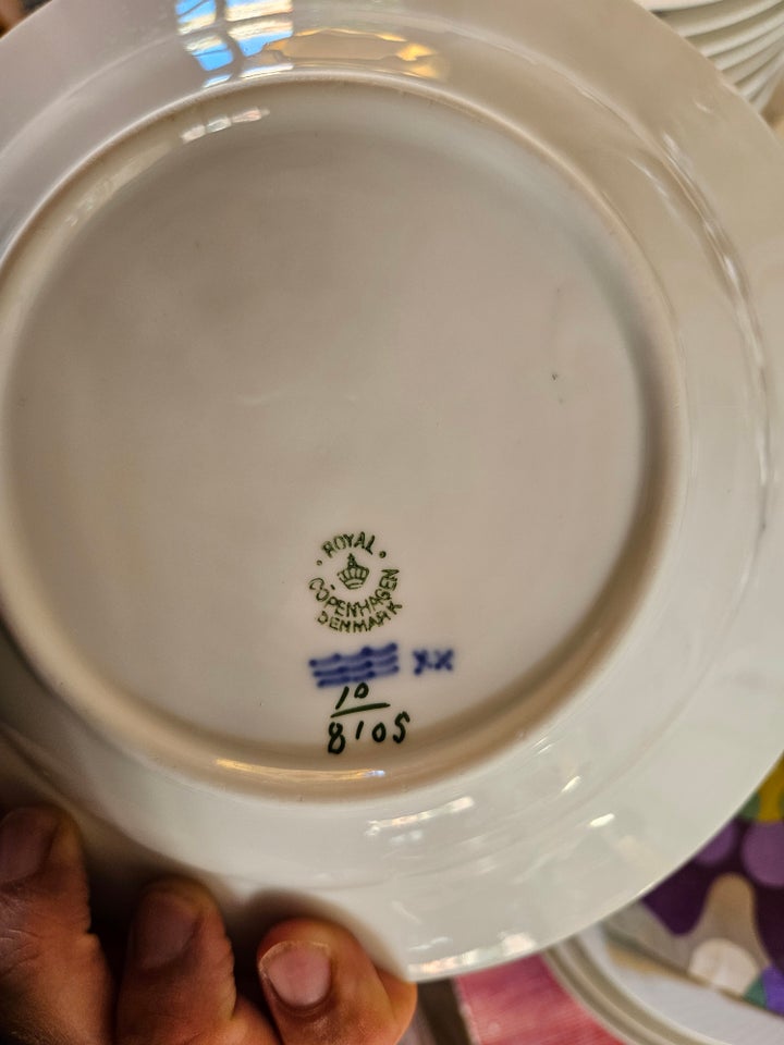 Porcelæn Tallerken Royal