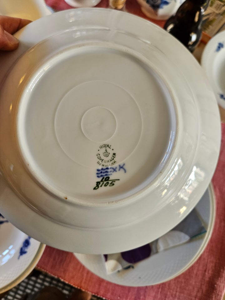 Porcelæn Tallerken Royal