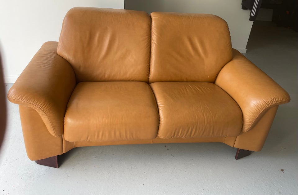 Sofa læder 2 pers