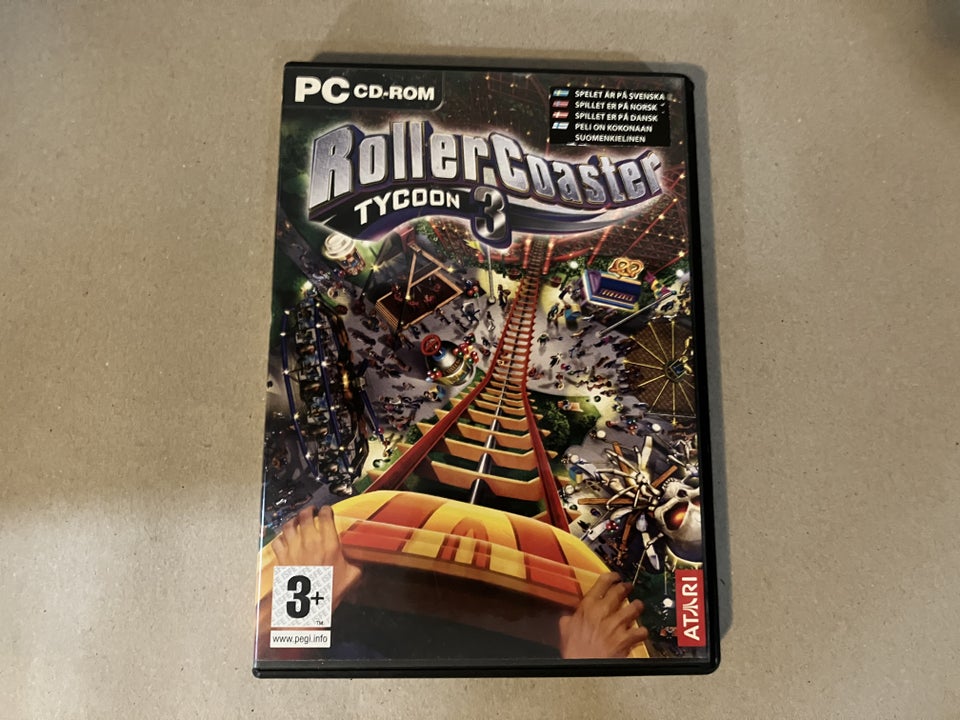 Rollercoaster Tycoon 3, action