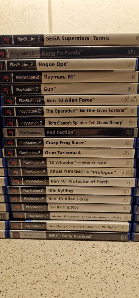 Ps2 spil Blandet LOT 2, PS2