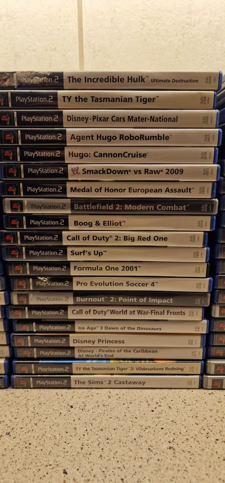 Ps2 spil Blandet LOT 2, PS2