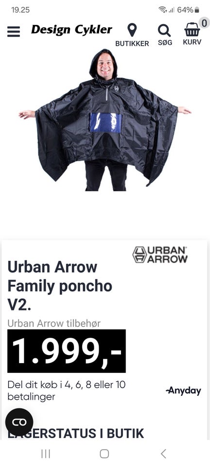 Andet Poncho Urban Arrow