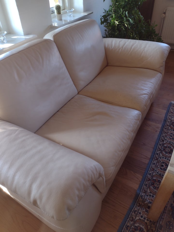 Sofa læder 2 pers