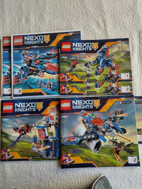 Lego Nexo Knights Fire modeller