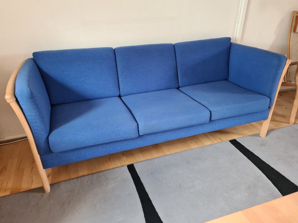 Sofa, uld, 3 pers.