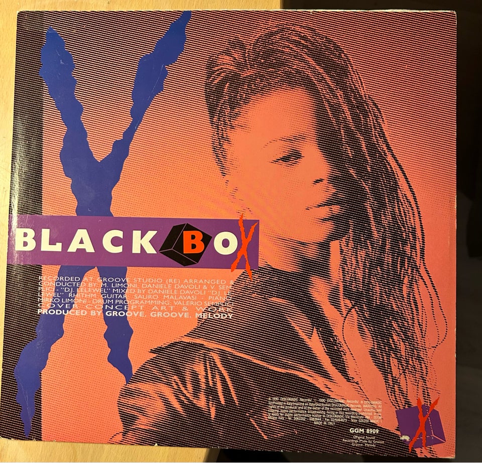 Maxi-single 12", Black Box, I Don’t