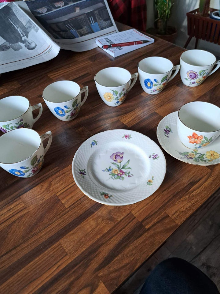 Porcelæn B &amp; G kaffestel B &amp; G