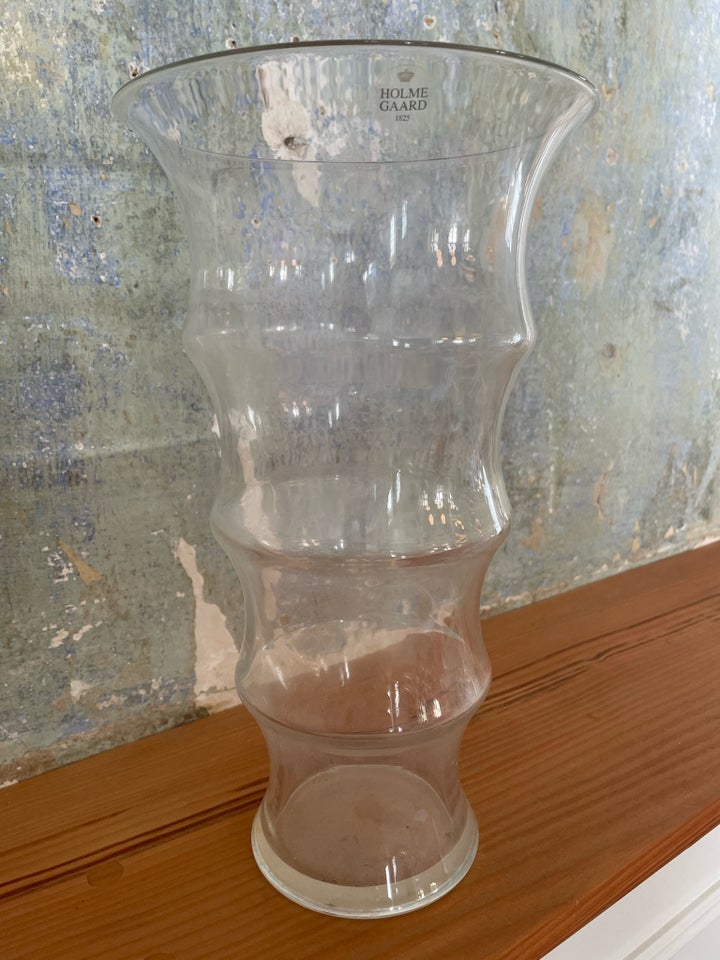 Vase, Holmegaard glasvase