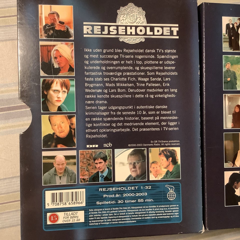 Rejseholdet, instruktør DIV, DVD