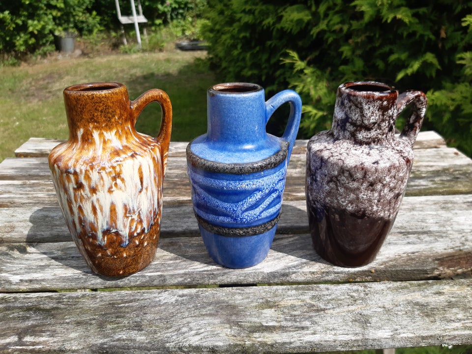 Keramik Små vaser mrkt: