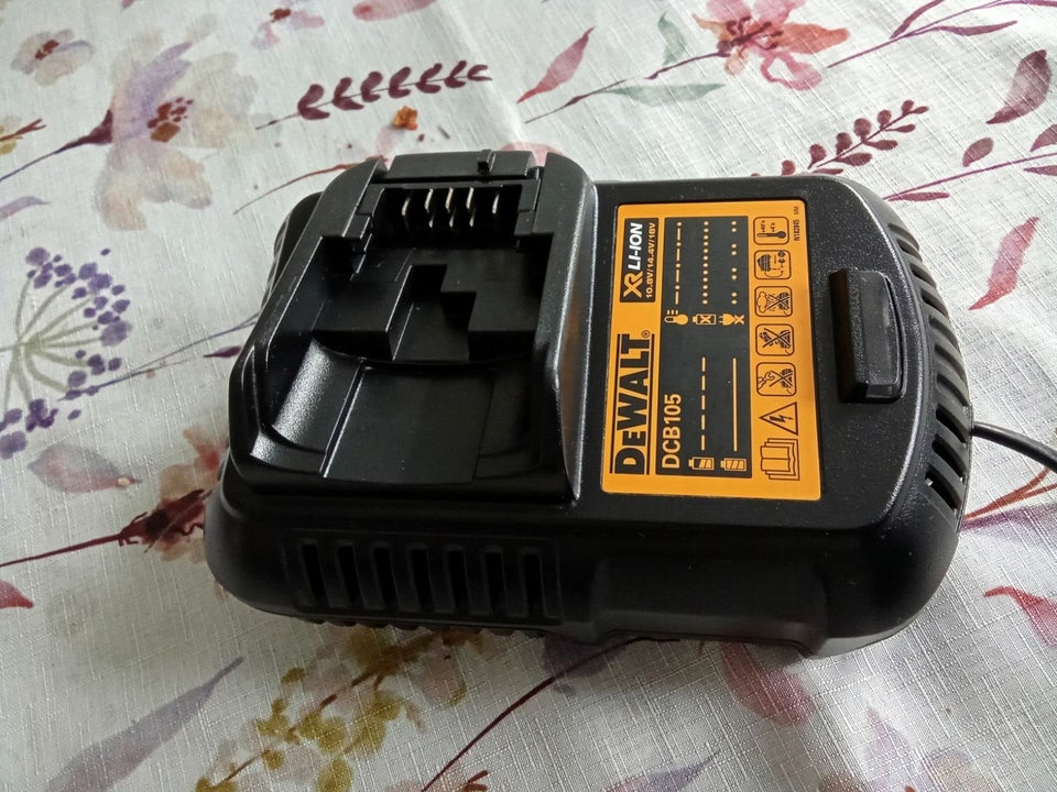 Oplader til batteri, DeWalt