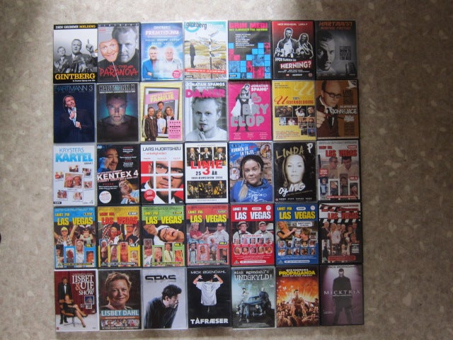 Danske film DVD stand-up