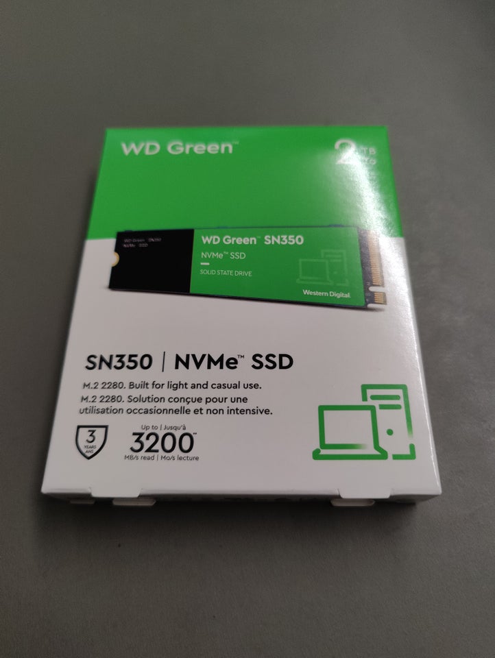 Andet, WD Green 2 TB