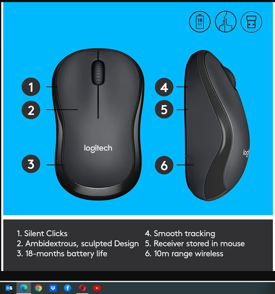 Mus Logitech M220