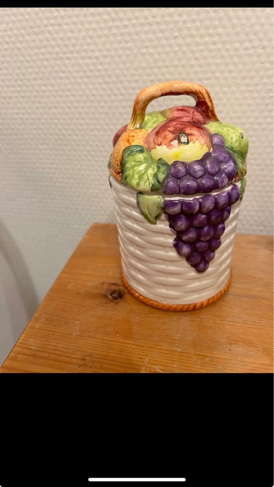Keramik Skål frugtkeramik krukke
