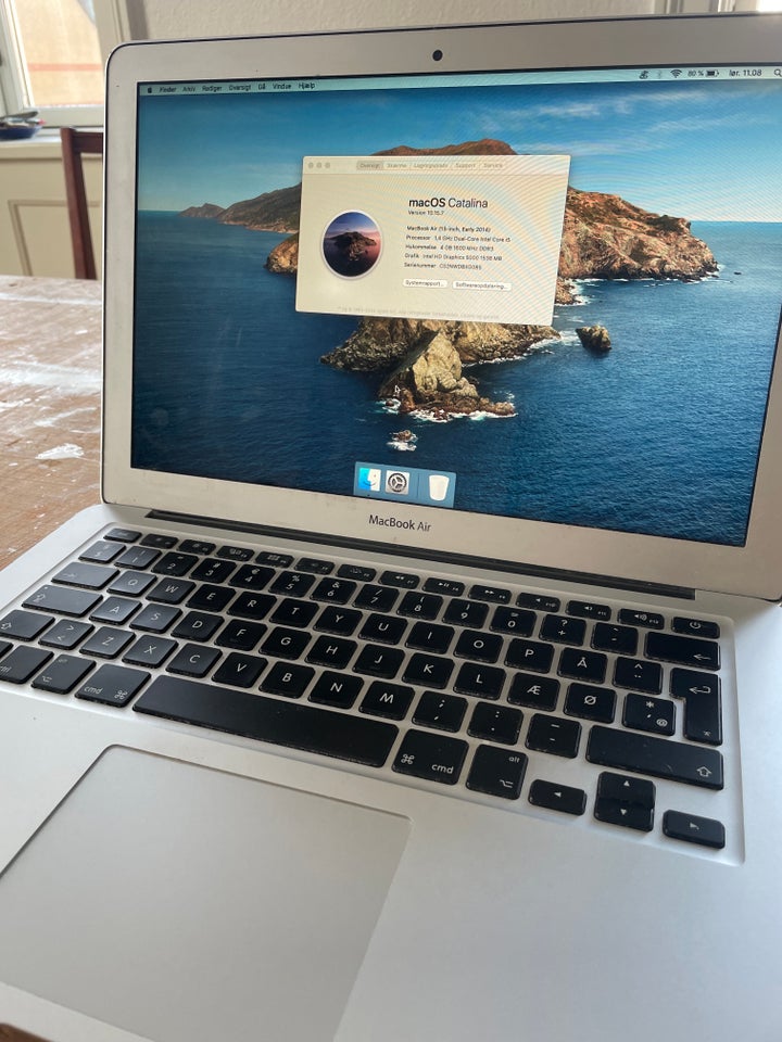 MacBook Air, Model A1466, 1,4 GHz