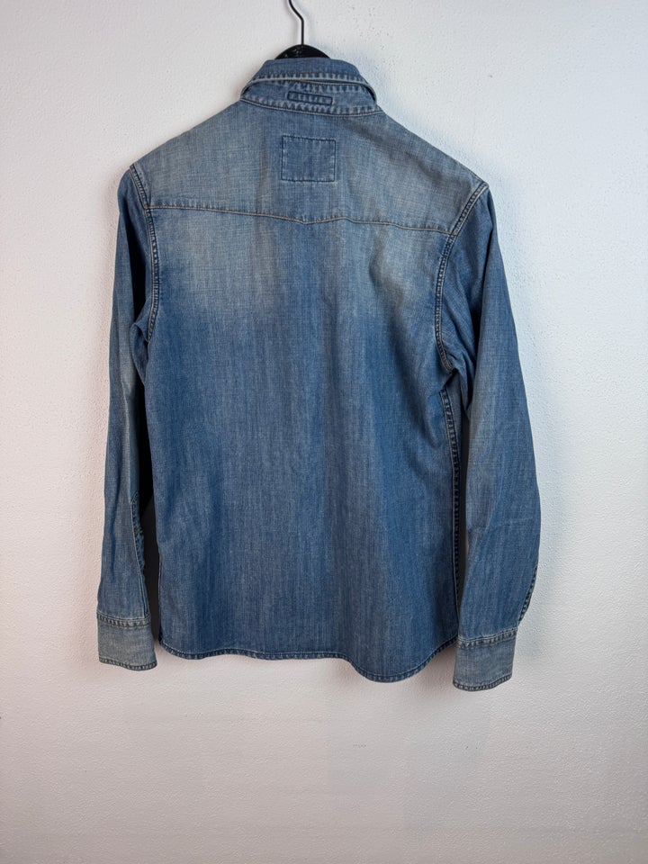 Skjorte, Lindbergh denim skjorte ,