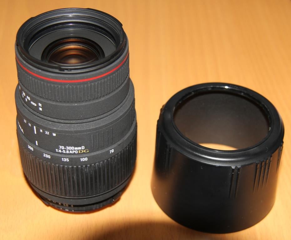 Zoom, Sigma, 70-300mm D 1:4-5,6 APO