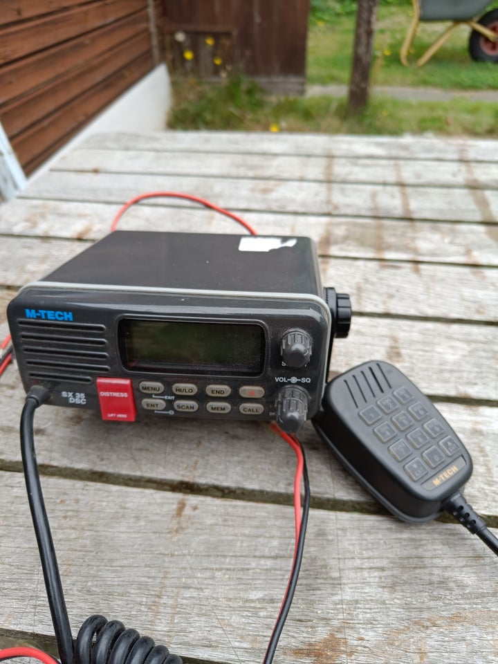 Har denne vhf radio som jeg