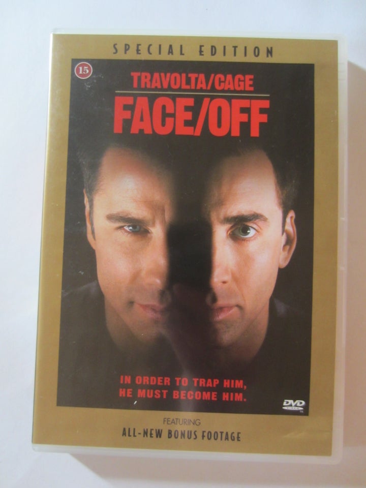 Face/off, DVD, action